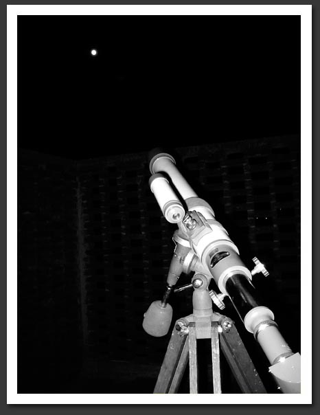 Telescope and the Moon